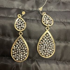 Gold & Silver Mixed Metal Earrings